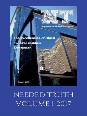 cover image of Needed Truth 2017 Issue 1